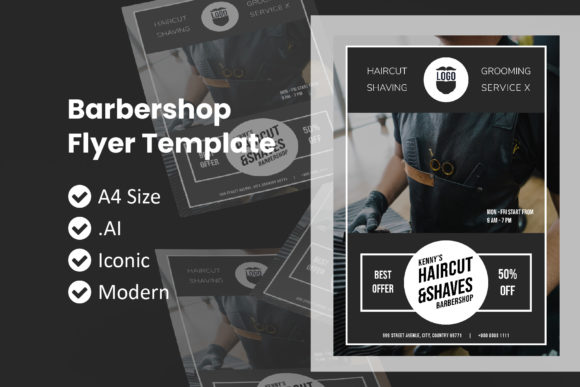 Barbershop Flyer Brochure Template: A Strategic Tool for Business Growth