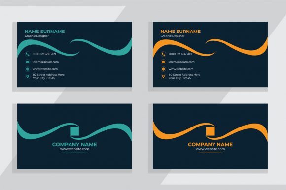 Business Card or Visiting Card Template: A Practical Tool for Professionals