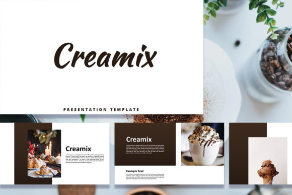 Creamix - Google Slides Template