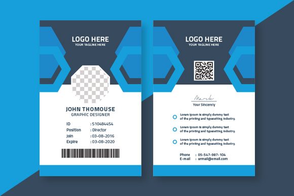 Creative ID Card Layout: Designing Identity with Purpose