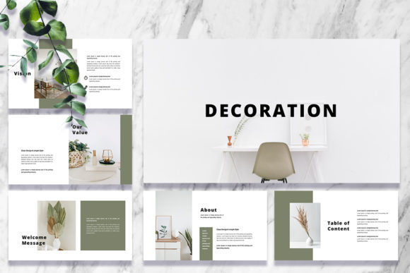 Decoration Google Slides Template: A Modern Tool for Creative Presentations