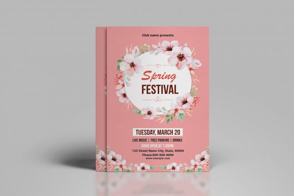 Design a Stunning Spring Party Invitation Flyer