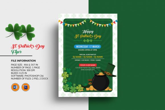 Design Your St. Patrick’s Day Flyer with Ease