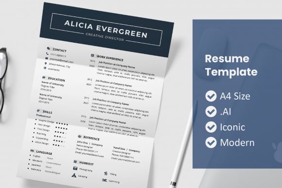How to Make a Professional Resume with the Simple Printable Template
