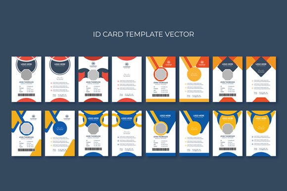 Id Card Bundle: A Time-Saving Resource for Custom ID Design
