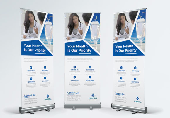Medical Roll Up Banner: A Professional and Customizable Marketing Tool for Healthcare Businesses