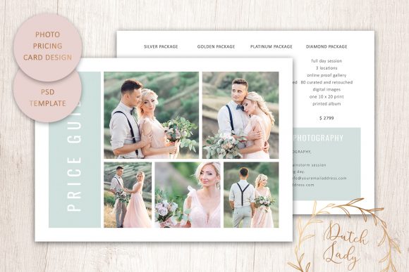 PSD Photo Price Card Template 23 – A Versatile Design Tool