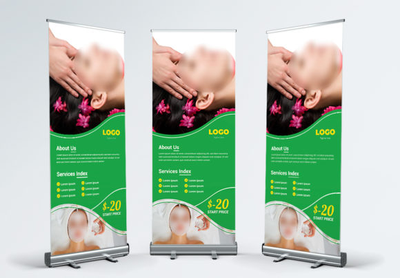 Salon Roll Up Banner: A Professional Tool for Business Promotion