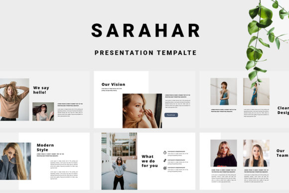 Sarahar - PowerPoint Template for Modern Presentations